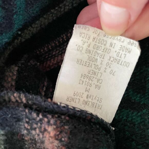 Vintage Outback Trading Company Ltd Southwest Blanket Print Button Front Vest Co - Picture 6 of 7